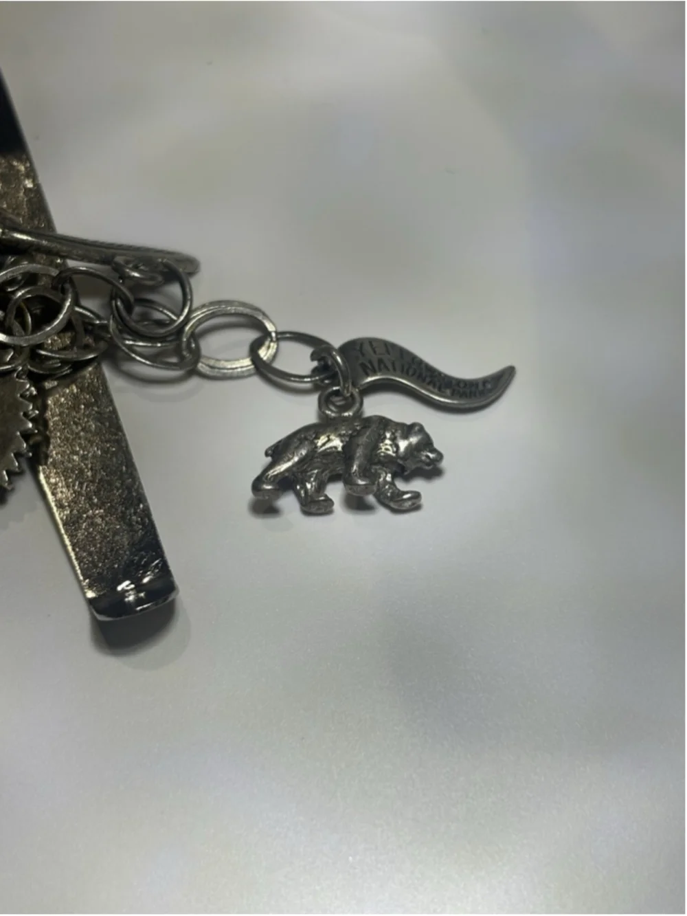 Sterling Silver Charm Bracelet H&H 925 Mixed Charms Flower Boot